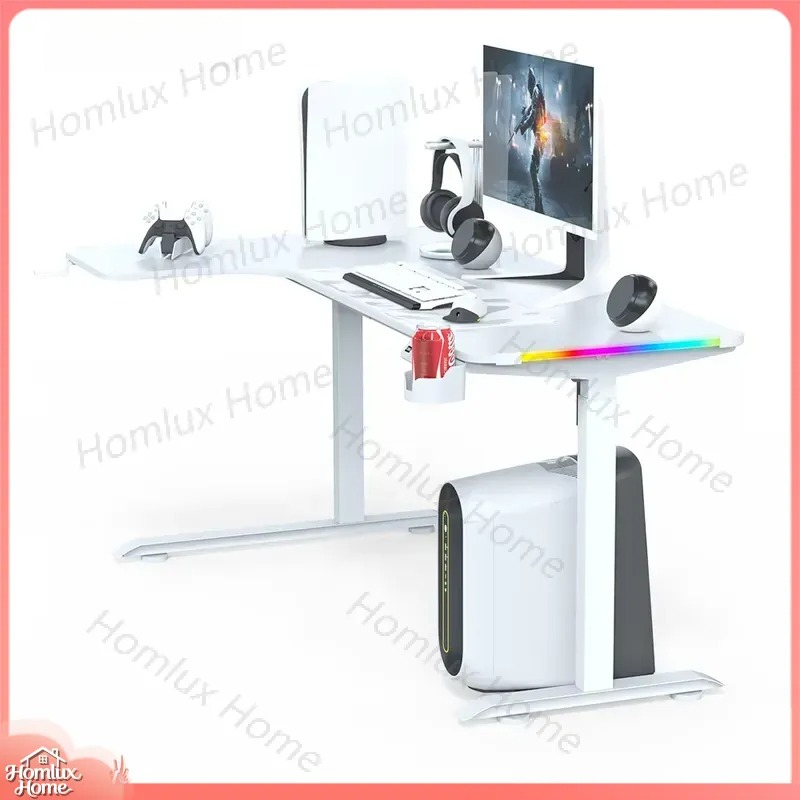 Gaming Desk Height Adjustable  - đánh giá và giá Desk Setup L Shaped