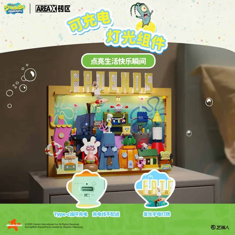 AREA X SpongeBob Bikini Bottom - đánh giá và giá Desk Setup Xbox